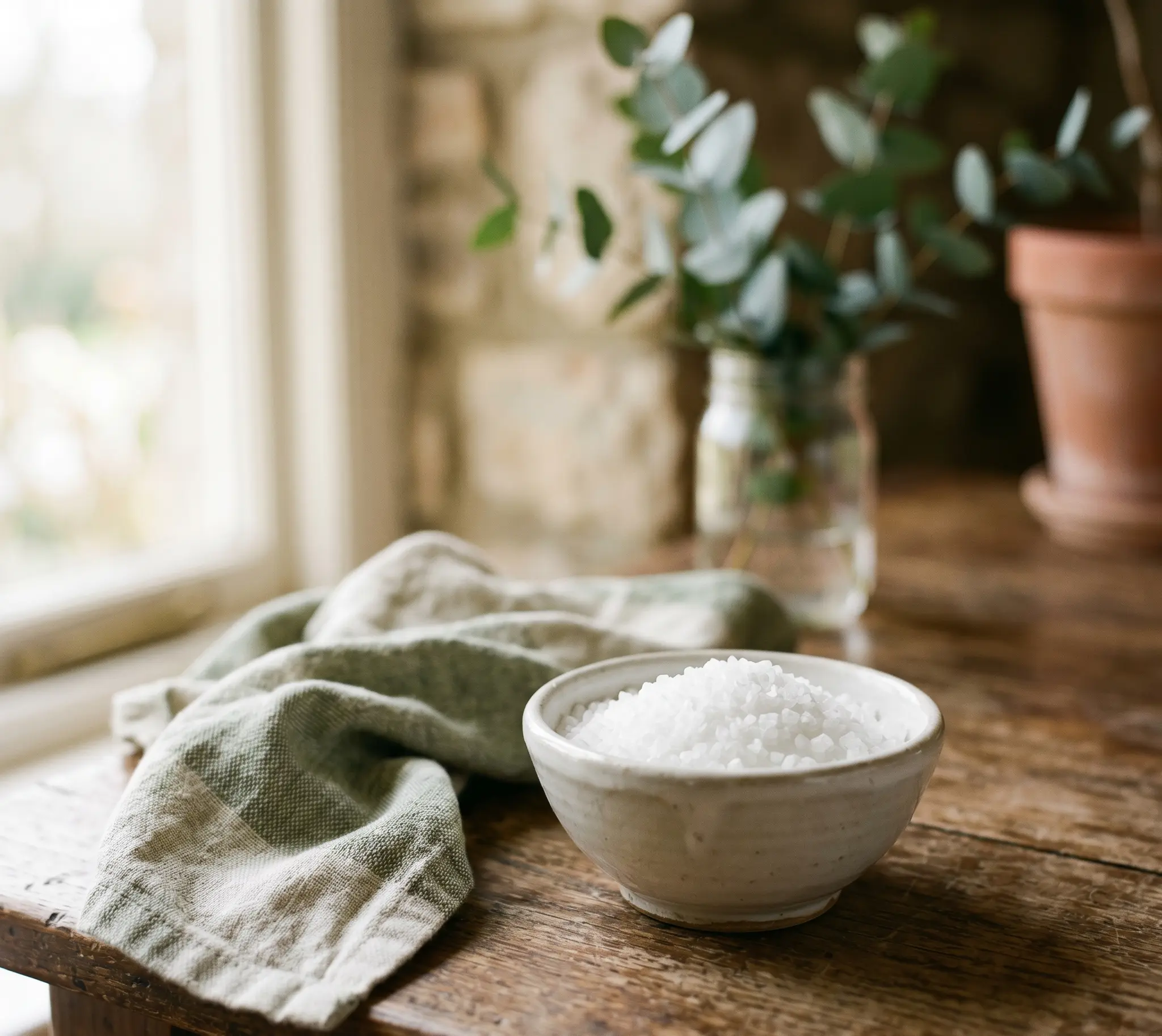 Pure washing soda crystals
